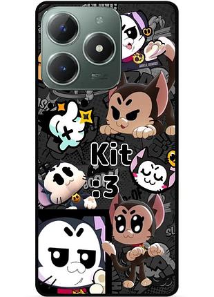 Чехол силиконовый бампер для infinix smart 8 plus (x6526) с рисунком бравл кит brawl kit