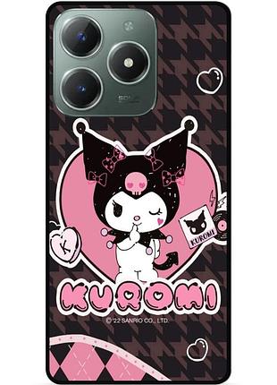 Силиконовый чехол бампер для infinix smart 8 plus (x6526) с картинкой куроми kuromi