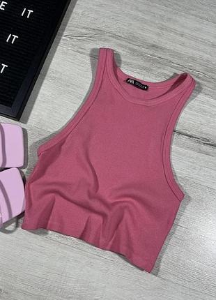 Zara яскравий топ
