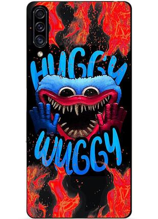Силіконовий чохол бампер для samsung a30s з малюнком хаггі вагі huggy wuggy