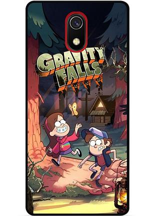 Силіконовий чохол бампер для samsung j4 j4 plus з малюнком гравіті фолз gravity falls