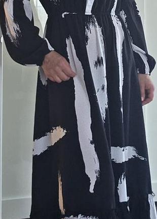 Платье длинное