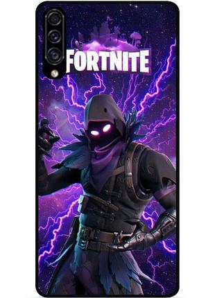 Силіконовий чохол бампер для samsung m20 з картинкою fortnite фортнайт