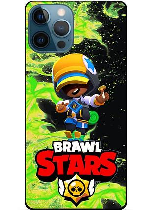 Чехол с героем леон финалист бравл старс brawl stars для xiaomi samsung motorola nokia iphone zte oppo realme