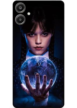 Силіконовий чохол для samsung a07 з малюнком уенздей wednesday