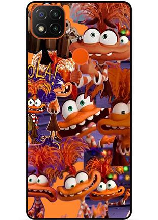Силіконовий чохол бампер для xiaomi redmi 9c з малюнком головоломка