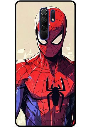 Силіконовий чохол бампер для xiaomi redmi note 8 pro людина-павук spider man