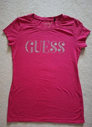 Женская футболка guess, s . оригинал.