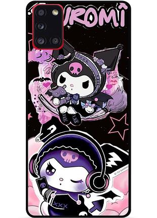 Силіконовий бампер чохол для samsung a71 з малюнком kuromi куроми