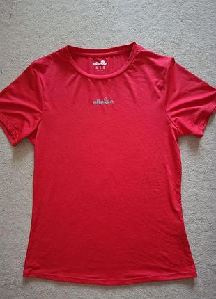 Мужская футболка красного цвета. ellesse. s, m