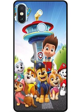 Силиконовый чехол для xiaomi mi a2 щенячий патруль