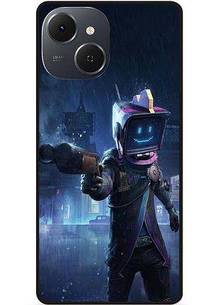Силіконовий чохол бампер для tecno spark 40c з малюнком puвg 4