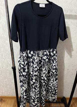 Комбінована сукня міді cotswold collections (розмір m)