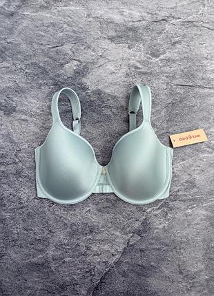 Бюстгальтер на посилених бретелях thirdlove perfect coverage bra - 70f - бірюзовий