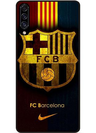 Чехол силиконовый бампер для samsung m20 с рисунком barcelona барселона