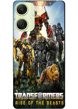 Силіконовий чохол бампер для samsung a06 зверобати трансформери transformers