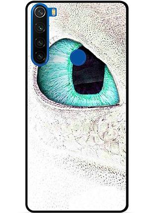 Силіконовий чохол бампер для xiaomi redmi note 8 з малюнком как приручить дракона