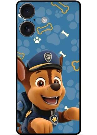 Силіконовий чохол бампер для iphone 17 з малюнком щенячий патруль