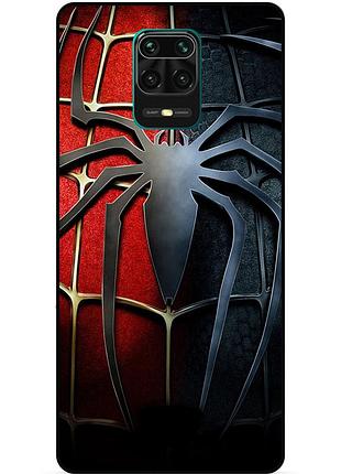 Силіконовий чохол бампер для xiaomi redmi note 9s з малюнком людина-павук spider man