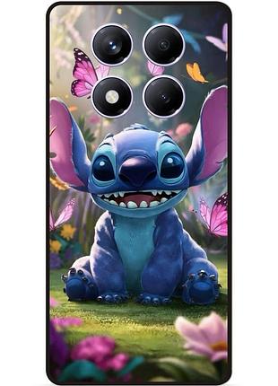 Силіконовий бампер чохол для xiaomi poco x7 стіч stitch