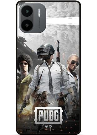 Силиконовый чехол бампер для xiaomi redmi a2 с картинкой puвg пабг