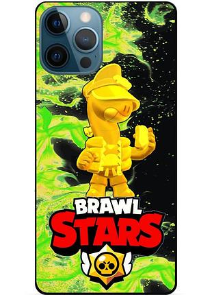 Силиконовый чехол с героем бравл старс brawl stars для xiaomi samsung motorola iphone zte oppo realme nokia даг 4