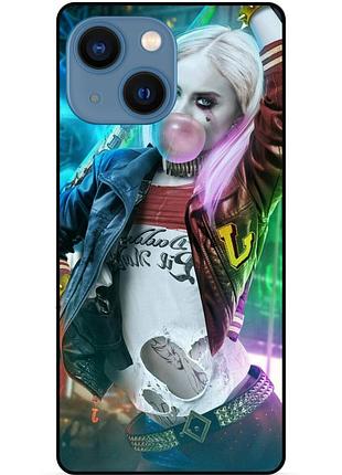 Силіконовий бампер чохол для iphone 15 plus з малюнком harley quinn харлі квінн joker