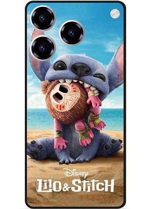 Силіконовий бампер чохол для zte blade a76 стіч stitch