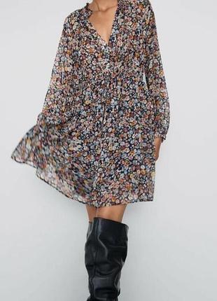 Шифонова сукня zara