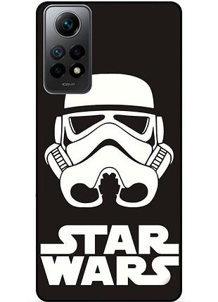 Силиконовый бампер чехол для xiaomi redmi note 11 pro с рисунком звездные войны star wars звездные войны