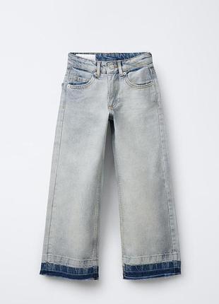 Джинси zara wide leg