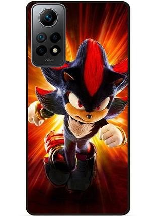 Силіконовий бампер чохол для xiaomi redmi note 11 з малюнком соник sonik