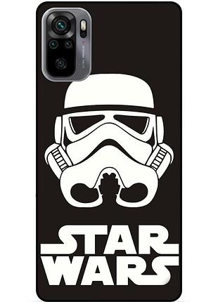 Силіконовий бампер чохол для xiaomi redmi note 10s з малюнком зіркові війни star wars зоряні війни