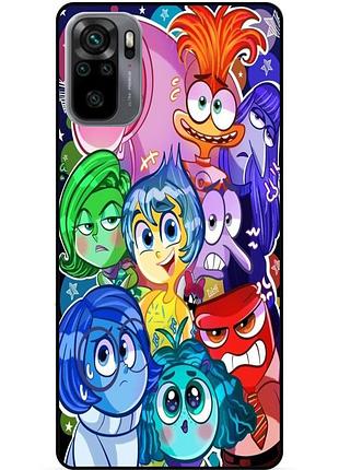 Силіконовий чохол бампер для xiaomi redmi note 10s з малюнком головоломка