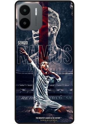Чехол силиконовый бампер для xiaomi redmi a2 с рисунком sergio ramos серхио рамос
