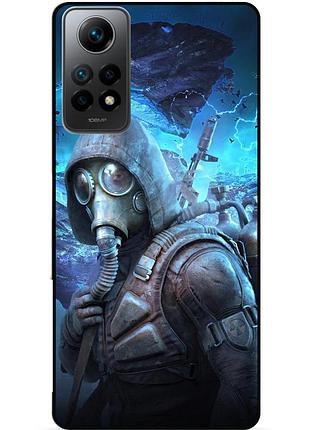 Силіконовий бампер чохол для xiaomi redmi note 12 pro з малюнком stalker сталкер