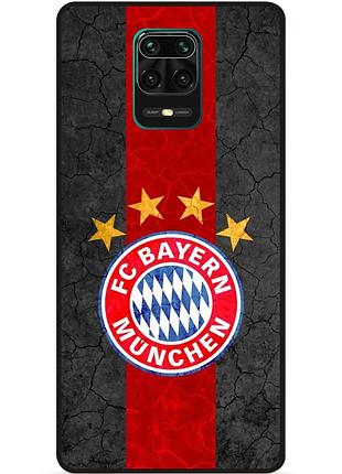 Чехол силиконовый бампер для xiaomi redmi note 9 pro с рисунком бавария мюнхен bayern
