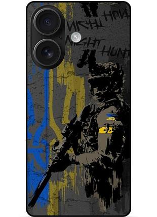 Чехол силиконовый бампер для iphone 16 plus с рисунком лео leo черепашки ниндзя