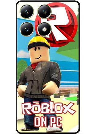 Силіконовий чохол бампер для xiaomi 14t з малюнком роблокс roblox 5
