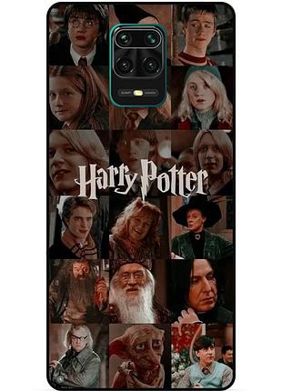 Силиконовый бампер чехол для xiaomi redmi note 9 pro с рисунком harry potter гарри поттер