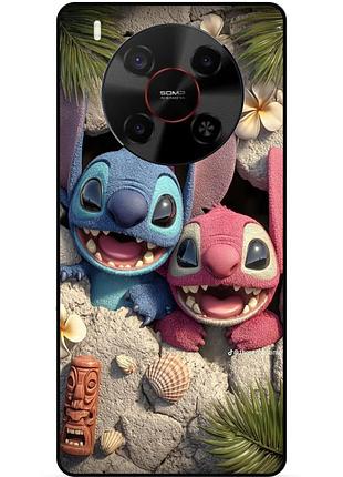 Силіконовий бампер чохол для zte nubia v70 max стіч stitch