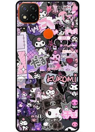 Силіконовий бампер чохол для xiaomi redmi 9c з малюнком kuromi куроми