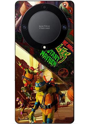 Силіконовий чохол бампер для huawei honor magic 6 lite з малюнком черепашки ніндзя