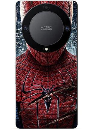 Чехол силиконовый бампер для huawei honor magic 6 lite человек паук spider man
