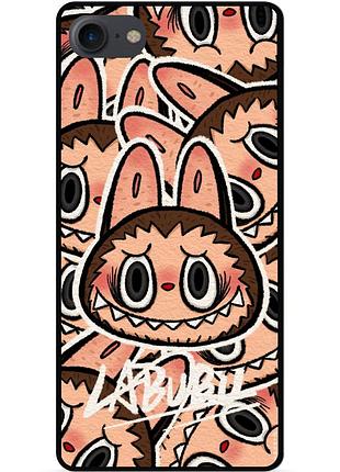 Силиконовый чехол бампер для iphone 6 plus с рисунком labubu лабубу