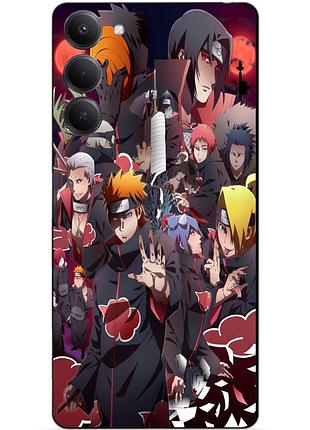 Силіконовий чохол бампер для xiaomi redmi 15 з малюнком наруто naruto аніме