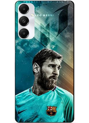 Чехол силиконовый бампер для samsung a26 с рисунком leo messi месси