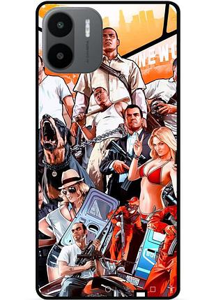 Чехол силиконовый бампер для xiaomi redmi a2 гта gta