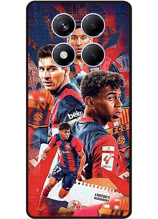 Чехол силиконовый бампер для xiaomi redmi note 14 pro с рисунком ламин ямаль lamine yamal messi