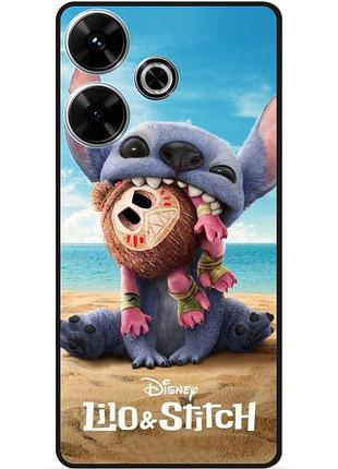 Силиконовый чехол бампер для realme note 50 лило и стич stitch